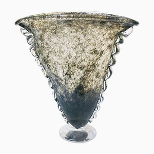 Vase aus Muranoglas von Ercole Barovier für Barovier & Toso, 1930er