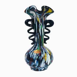 Mid-Century Murano Glass Vase from Fratelli Toso