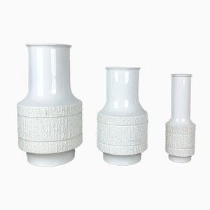 Vases Vintage en Porcelaine par Richard Scharrer pour Thomas, Set de 3