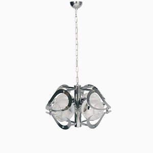 Lampada da soffitto Space Age di Mazzega, anni '70