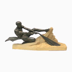 Sculpture by Max Le Verrier, 1940s