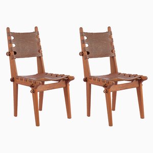 Mid-Century Dining Chairs by Angel I. Pazmino, Set of 2