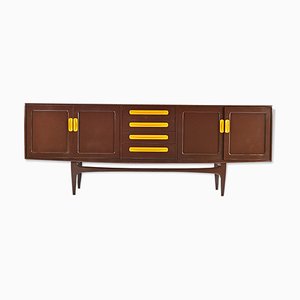 Credenza marrone, anni '70