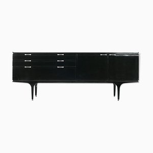 Schwarzes Sideboard, 1970er