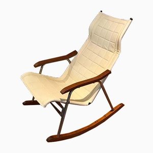 Mid-Century Japanese Rocking Chair by Takeshi Nii