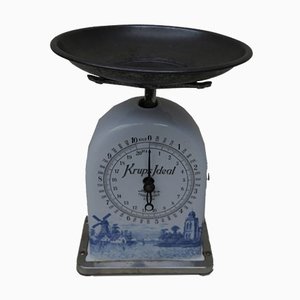 Antique Ceramic Kitchen Scales from Krups