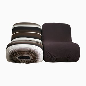 Juego de Sillones franceses de Pierre Cardin para Racine, años 70