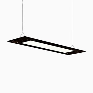 Black Marquina Marble Fax Pendant Lamp by Jean-baptiste Souletie