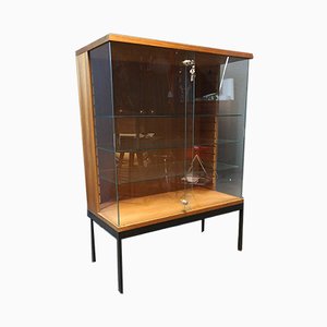 Teak & Glass Display by Dieter Wäckerlin for Behr, 1960s