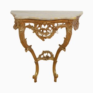 Antique Giltwood Console Table