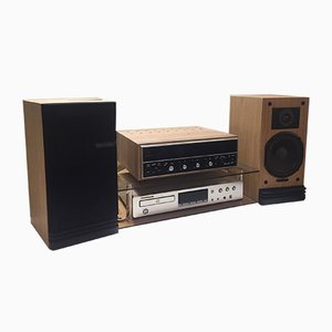 HiFi with Solid State Amplifier, Amplifier Stand & CD Player by Scott, Marantz & Epicure for Scott, Set of 5