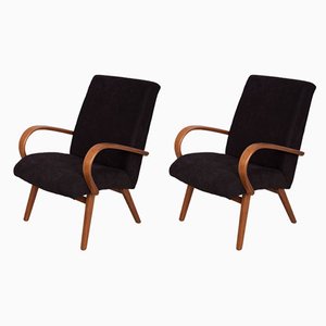 Set de Fauteuils Modèle 53 par Jaroslav Smidek pour TON, 1960s