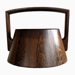 Danish Rosewood and Wenge Ice Bucket by Jens Quistgaard, 1960s