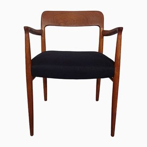 Poltrona nr. 56 in teak di Niels Otto Møller per J.L. Møllers, anni '60