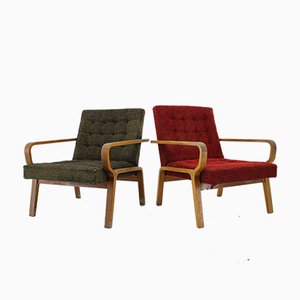 Set of Mid-Century Armchairs, 1960s