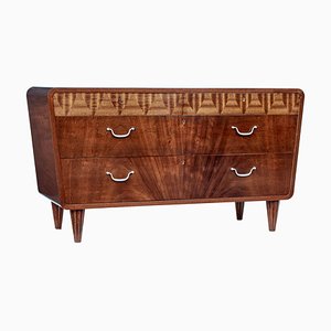 Commode Scandinave en Acajou, 1940s