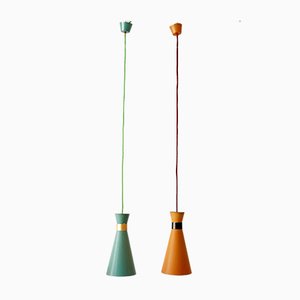 Lampade Mid-Century, anni '50, set di 2