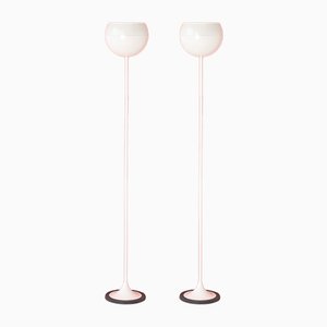 Italian Floor Lamps from Stilnovo, 1960s, Set of 2