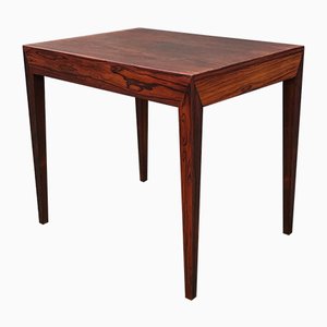 Rosewood Side Table by Severin Hansen for Haslev Møbelsnedkeri, 1960s