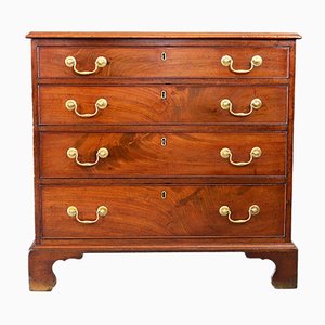Antique George II Curl Mahogany Dresser