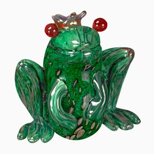 Green Frog Prince Sculpture by VG Design and Laboratory Department