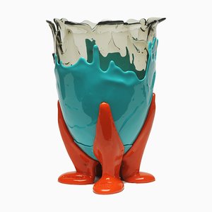 Vaso Extracolor trasparente di Gaetano Pesce per Fish Design