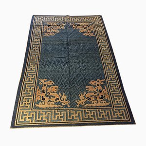 19th Century Chinese Blue Rug