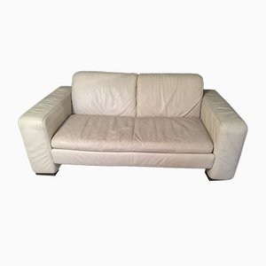 Vintage Leather Sofa from Natuzzi