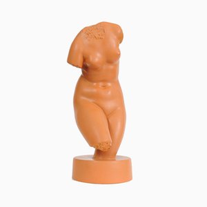 Statuetta Venus vintage in ceramica di KS Bechyne, anni '30