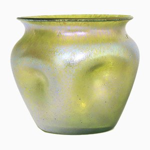 Antique Iridescent Glass Vase from Loetz, 1910s
