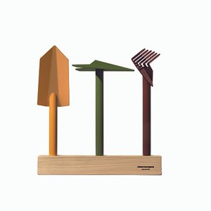 Set d'Outils de Jardinage Orte par Giulio Iacchetti pour Internoitaliano