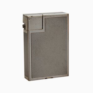 Briquet Art Déco en Argent Plaqué d'Alfred Dunhill, années 30