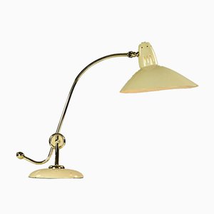 Vintage Bauhaus Brass Table Lamp from HALA - Hannoversche Lampenfabrik, 1940s