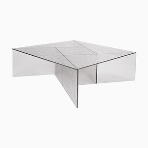 Mesa auxiliar Aspa grande en gris de MUT deisgn