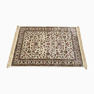 Middle Eastern Silk Carpet, 1980s