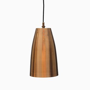 Lampade da soffitto Mid-Century in rame, set di 3