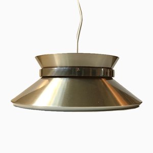 Vintage Swedish Brass Pendant Lamp by Carl Thore / Sigurd Lindkvist for Granhaga Metallindustri, 1960s