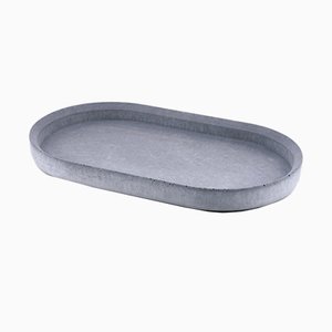 Concrete Mod Ii Renzo Tray by Valerio Ciampicacigli for Forma E Cemento