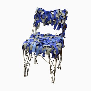 Sedia scultorea vintage di Anacleto Spazzapan