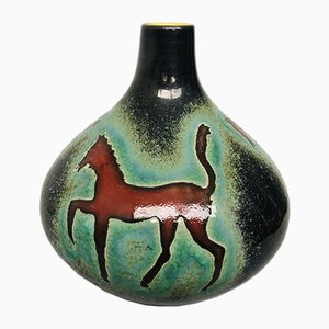 Jarrón Nº 509/18 Mid-Century de cerámica de Foreign, años 50