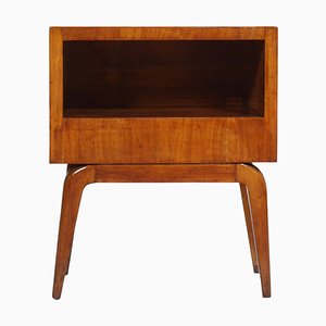 Table de Chevet Mid-Century en Merisier, 1940s