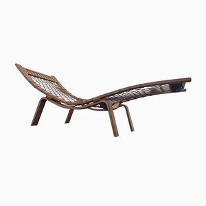 Chaise longue Hammock di Hans Wegner per Getama, anni '60