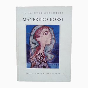 Litografía Couple à l'enfant de Manfredo Borsi, años 50