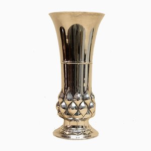 Antique Silvered Vase from Orivit AG