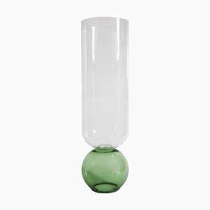 Green Crystal Flower Vase by Natalia Criado