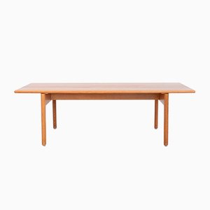 Oak Model AT-15 Coffee Table by Hans J. Wegner for Andreas Tuck, 1950s