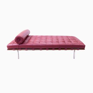 Sofá cama Barcelona de Ludwig Mies van der Rohe para Knoll Inc. / Knoll International, años 90