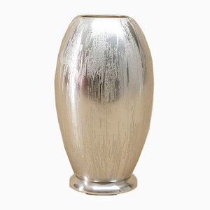 Vase Ikora Plaqué Argent de WMF, années 60