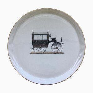 Plato italiano de porcelana de Verbano, años 60