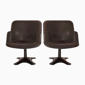 Set of Mid-Century Finnish Model Junior Swivel Chairs by Yrjo Kukkapuro for Haimi, 1960s